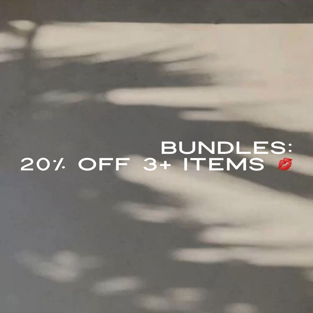 BUNDLE 🛍 20% off 3+ items!